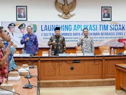 Launching Aplikasi TIM SIDAK, Sekda Sampang; Data Kemiskinan Harus Up to Date