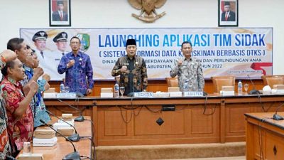 Launching Aplikasi TIM SIDAK, Sekda Sampang; Data Kemiskinan Harus Up to Date