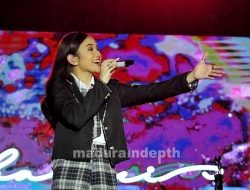 Mahalini Pukau Ribuan Penonton di Bangkalan Madura