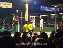 Sengit, Perebutan Tiket Final Turnamen Bola Voli Dandim Cup 2022