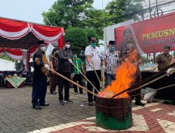 Ini Daftar Barang Bukti Kejahatan yang Dimusnahkan Kejari Sumenep