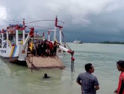 Kronologi Kecelakaan Laut Kapal Tongkang KM Samporna Maju Kalianget-Talango