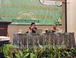 BPS Pamekasan Bahas Soal Kerangka Sampel Area dan Persiapan Sensus Pertanian 2023
