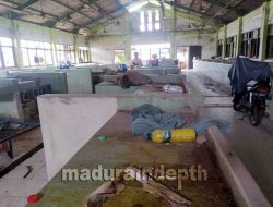 Banyak Lapak di Pasar Ki Lemah Duwur Bangkalan Kumuh Akibat Ditinggal Pedagang