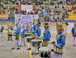 Kemeriahan STAIDHI Open Turnamen Drumband di Bangkalan