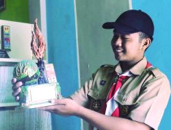 Menang Sayembara Logo Raimuna Nasional XII 2023, Alfian Maulidi Bawa Harum Pramuka Sumenep