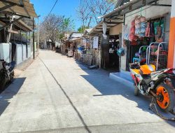 Pemdes Mandangin Percepat Pembangunan Jalan Rabat Beton