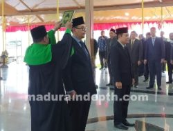 Upaya Tingkatkan Pelayanan, Plt Bupati Bangkalan Lantik Dirut PDAM