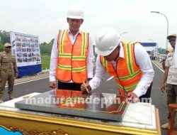 JLS yang Diresmikan Bupati Sampang Diberi Nama Jalan Halim Perdanakusuma