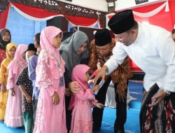 Jelang Empat Tahun Kepemimpinan, Bupati Sampang Santuni 500 Anak Yatim