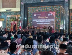 KPU Bangkalan Kukuhkan 843 PPS, Zainal; Ada 13 Petugas Gagal Dilantik