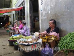 Pedagang Pasar KLD Bangkalan Keluhkan Sepi Pembeli