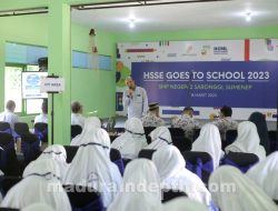 HSSE Goes to School, HCML Ajak Generasi Muda Jaga Lingkungan Sehat
