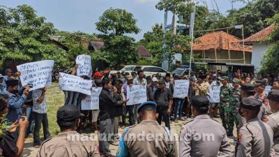 tuding camat kwanyar ikut campur bacakades morombuh