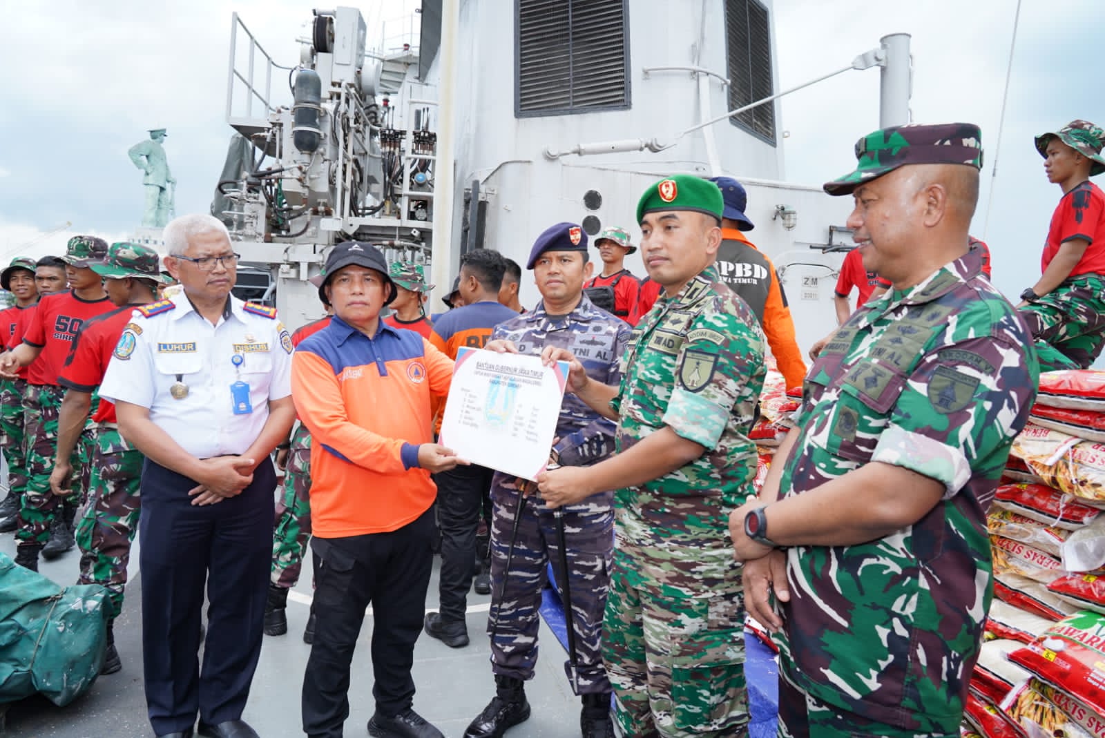 kodim sumenep bantuan masalembu