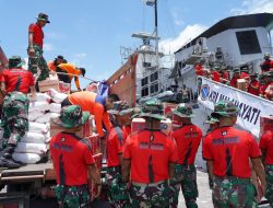 Krisis Pangan, Kodim 0827 Sumenep Salurkan Bantuan Bagi Warga Masalembu