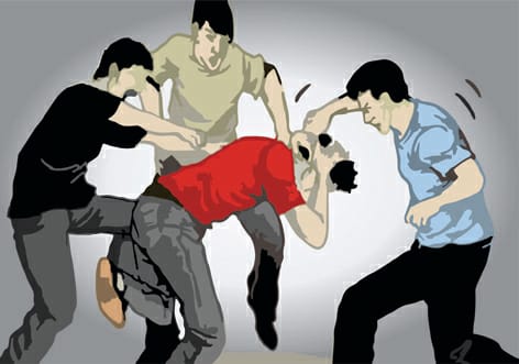 Pengeroyokan santri bangkalan