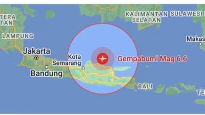Gempa bumi laut jawa tuban tak berpotensi tsunami