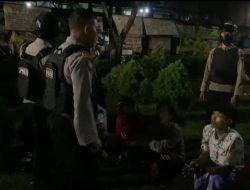 Keciduk Pesta Miras di Taman Wijaya Sampang, Sembilan Remaja Diamankan Polisi