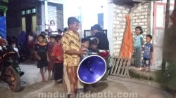 Tradisi gendrang membangunkan sahur warga pulau mandangin sampang madura