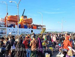 H-7 Lebaran, Jumlah Pemudik Asal Kepulauan Sumenep di Pelabuhan Kalianget Meningkat