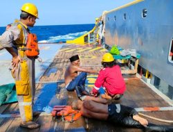 Kapal Bermuatan Garam Dari Pelabuhan Sreseh Sampang Menuju Paiton Tenggelam, Satu Orang Hilang