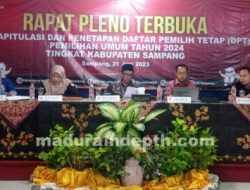 KPU Sampang Tetapkan DPT Pemilu 2024 Sebanyak 761.421 Pemilih