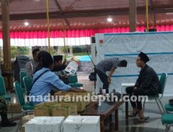 Kotak Suara Pilkades Banyoneng Laok Dihitung Ulang di Pendopo Agung Bangkalan