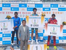 Atlet Sumenep Harumkan Indonesia pada Kejuaraan Busan International Pole Vault Meeting 2023 di Korea Selatan