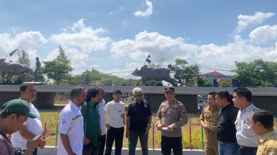 Persiapkan Road Race Kejurprov Jatim 2023, IMI Jatim dan Polres Sampang Cek Lokasi