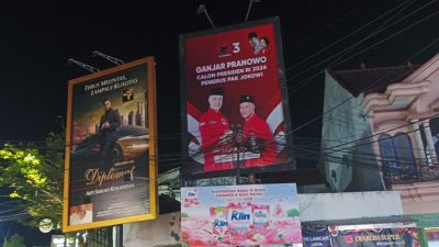 Reklame ganjar pranowo presiden ri 2024 sampang