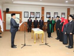 Lima Pejabat Tinggi Pratama di Sampang Dilantik Usai Melalui Seleksi Ketat
