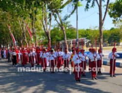 Lomba Gerak Jalan di Sampang Tetap Digelar Meski Numpang ke Event Bupati Cup