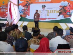 Hadiri Peresmian Gedung Sentra IKM, Wagub Jatim; Wes Wayahe Bangkalan Maju