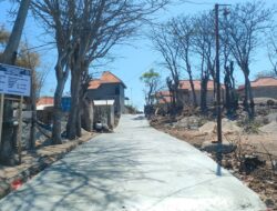 Pj Kades: Pembangunan Jalan Rabat Beton di Mandangin Tinggal Satu Titik