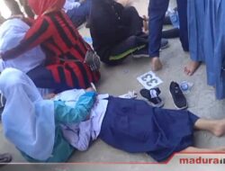 Peserta Gerak Jalan di Pamekasan Banyak Tumbang, Ansor Waru Sentil Minim Tenaga Medis