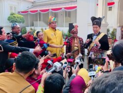 Momen HUT ke 78 RI, Presiden Jokowi Tampil dengan Pakaian Khas Kasunanan Surakarta