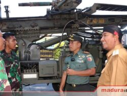 Datangkan Alat Bor, Dandim dan Bupati Sumenep Cek Kesiapan Pengeboran di Batuputih