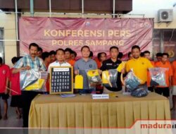 Polisi Borgol 132 Budak Narkoba di Sampang Selama Januari hingga Agustus 2023