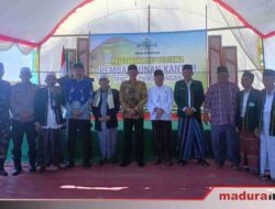 Kantor MWCNU Pangarengan Mulai Dibangun, Wabup dan Kiai Itqon Letakkan Batu Pertama