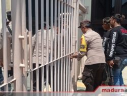 Ratusan Aparat Amankan Sidang Perkara Fitnah Wakil Ketua DPRD Sampang