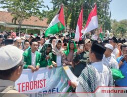 Bela Palestina, Ratusan Warga Minta DPRD Pamekasan Kirim Tuntutan ke Kedubes AS