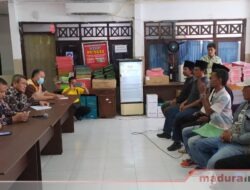 Pertanyakan Proyek Perumahan Di Desa Kwanyar Barat, Masyarakat Audiensi ke ATR/BPN Bangkalan