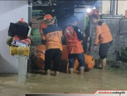 Perkotaan Jadi Langganan Banjir, BPBD Pamekasan Lakukan Mitigasi Kawasan