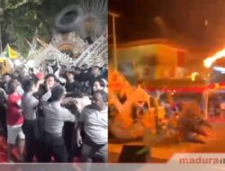 Ricuh, Dua Grup Musik Tong-tong Bentrok saat Tampil pada Event di Taman Bunga Sumenep