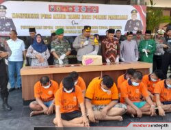 Polres Pamekasan Gagalkan Peredaran Ganja dari Kota Medan