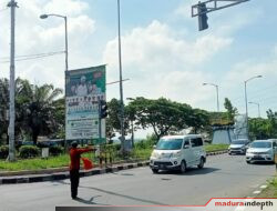 Lampu Lalulintas di Pertigaan Tangkel Mati, Anjal Gantikan Tugas Polisi