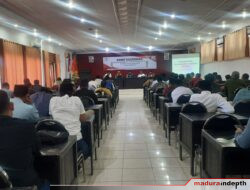 Bawaslu Sampang Gelar Rakor Penanganan Pelanggaran dan Pengawasan Logistik Pemilu 2024