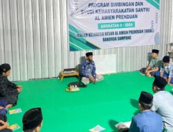 Santri Al-Amien Simak Wejangan Ustad Agus Wedi: Tempat Terbaik Setelah Mekah dan Madinah