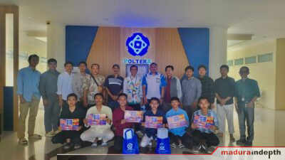 Ikbal sampang kunjungan poltera dan santri bimbingan